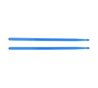 NYLON DRUM STICKS EXERCISE DRUM STICK REPLACEMENT with PORTABLE DRUM RODS for PERCUSSION INSTRUMENT (Blue)