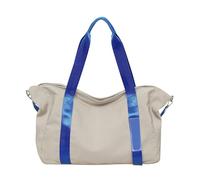 Nylon Duffle Bag for Travel & Sports Multi-Pocket Large Tote with Removable Strap for Gym Work and Daily Use Shoulder Bag