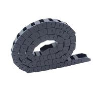 Nylon E Chain J10Q1B Bridge Type Non Open 1 Meter Tank Chain Compatible With Carrier Systems Bend Radius Options 18 28 38(Outer Size: 10x10 mm)