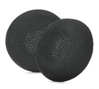 Nylon Ear Pads for Logitech Zone Wireless Headset Grey Nylon(Black Football)