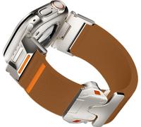 Nylon Elastic Strap for Apple Watch Ultra 3/2 Strap 49 mm 46 mm 45 mm 44 mm 42 mm 41 mm 40 mm 38 mm, Mecha Style Parachute Clasp Sports Strap for Apple Watch 11/10 iWatch 9 8 7 6 5 4 3 2 SE