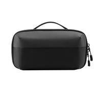 Nylon Electronics Storage Bag with Zippers Closures and Compartments Organizers Pouches for Cable Management on the Go Electronics Travel Storage Bag