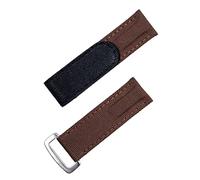 Nylon Fabric Leather 20mm Colorful Watchband for Strap Daytona Submariner GMT Yacht-Master DateJust Watch Band (Color : Green Blk Buckle, Size : 20mm)