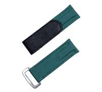Nylon Fabric Leather 20mm Colorful Watchband for Strap Daytona Submariner GMT Yacht-Master DateJust Watch Band (Color : Green Blk Buckle, Size : 20mm)