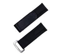 Nylon Fabric Leather 20mm Colorful Watchband for Strap Daytona Submariner GMT Yacht-Master DateJust Watch Band (Color : Green Blk Buckle, Size : 20mm)