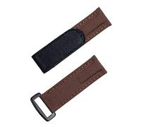 Nylon Fabric Leather 20mm Colorful Watchband for Strap Daytona Submariner GMT Yacht-Master DateJust Watch Band (Color : Green Blk Buckle, Size : 20mm)