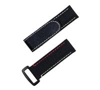 Nylon Fabric Leather 20mm Colorful Watchband for Strap Daytona Submariner GMT Yacht-Master DateJust Watch Band (Color : Green Blk Buckle, Size : 20mm)