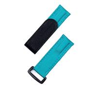 Nylon Fabric Leather 20mm Colorful Watchband for Strap Daytona Submariner GMT Yacht-Master DateJust Watch Band (Color : Green Blk Buckle, Size : 20mm)