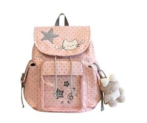 Nylon Fabric Schoolbag Large Capacity Y2K Ita Schoolbag Drawstring