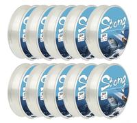 Nylon Fishing Line 1000m Long Invisible String for Fishing with Abrasion Resistance and Max Drag Capacity from 4 to 10 Pounds (2.5)