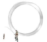 Nylon Fishing String - High Density Strong Fishing Line, Rust Proof Sea Catching Cord, Durable Kite Flying Thread | Multi Purpose Crafting Rope For Boat Fishings, Outdoor Sports, Hobby Use