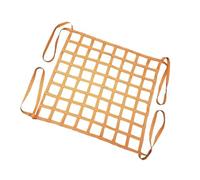 Nylon Flat Webbing Nets - Cargo Lifting Net, Cargo Sling Net, Strong Load-Bearing Material Handling Straps, For Towing Safety Nets Straps(1 X 1M/Mesh 10cm/Load 500kg)