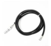 Nylon For Braided Airbrush Hose 5.9ft with BSPT 1/8 Inch Threaded Joints Compatible with Most Airbrushes and Compressors