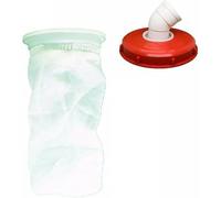 Nylon For IBC Tank Filter Bag DN75 For 1000L Ton Rain Water Storage With 200 Mesh Food Safe Reusable Lid Cap Fitting 105mm OD Nice and clever