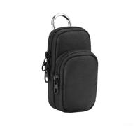 Nylon for mp3 Player Case 11.5cm Shockproof Travel Pouch Hard Shell for mp3 Case 11.5cm Drop Resistant Storage Portable for mp3 Travel Case 11.5cm with Carabiner Hook Compact for mp3 Player Pouch