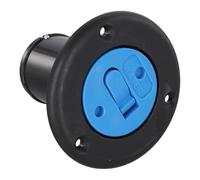 Nylon Fuel Deck Filler Cap for Boats, For RVs, For Yachts Secure and Reliable Operation with Integrated O Ring Seal (Black)