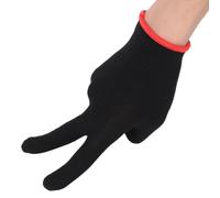 Nylon Glove, Guitar Glove, Black for Rookie Beginner Players (M)
