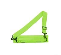 Nylon Golf Bag Compactly Holds up to 46 Clubs and Comes with Rubber Straps for Carrying Your Essential Tees (Green)