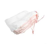 Nylon grow bags with mesh ventilation and drawstring closure, designed to protect fruits and plants from insects and environmental stressors (35 * 25cm)