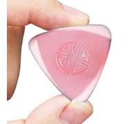 Nylon Guitar Picks, Ergonomic Non-Slip Nylon Practice Tool, Thin Acoustic Bass Guitar Picks, for Musicians Women Men Kids Zhongruan Daruan Liuqin Ukulele Studio Home