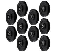 Nylon Gym Pulley, Durable 115mm Attachment | Lightweight, Easy installation, Suitable for home gym, Fitness accessory