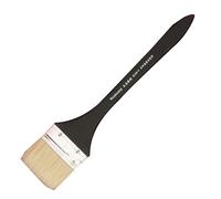 Nylon Hair Art Paint Brushes Different Sizes Tips Long Handle for Acrylic Oil Watercolor Painting Varnishe Students Gift Artist Flat Gouache Painting Kit Nylon Chip Utility Brush