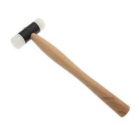 NYLON HAMMER MALLET, 1 INCH / 2.5CM, Wooden Handle - Great for Jewelry Making and 3D Construction