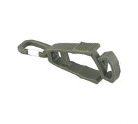 Nylon Hooks Designed to Securely Hold Your Outdoor Gear While Climbing or Hiking (ArmyGreen)