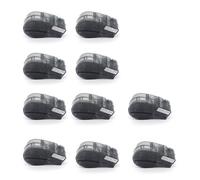 Nylon Label Tape 19.1mm X 4.9m Black On White for M21-750-499 Compatible with General ID Wire Marking and Lab Labeling(M21-750-499-10pcs)