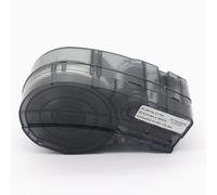 Nylon Label Tape 19.1mm X 4.9m Black On White for M21-750-499 Compatible with General ID Wire Marking and Lab Labeling(M21-750-499-1pcs)