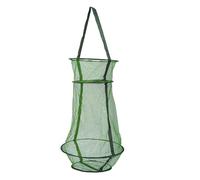 Nylon Landing Net Cast Fishing Net Cage Portable Fishing Net 3 Layers Round Folding Fish Shrimp Mesh Cage Cast Net