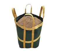 Nylon Lifting Net - Reusable Cargo Hoisting Bag with Reinforced Handles for Construction and Industrial Use(80x80cm)