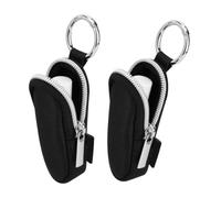 Nylon Lip Balm Clip Pouch with Zipper Opening, Compact Holder Case for Handbag Attach Carry and Purse Access Use Lip Balm Holder Clip Case Lipstick Pouch Purse Attach Nylon Zipper Handbag Item Compact
