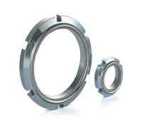 Nylon Lock Self-locking Round Nut Slotted Locking Screw Cap M10 M12 M14 M16 M20 M30 M65 DaJiKan (Size : M20X1.0)