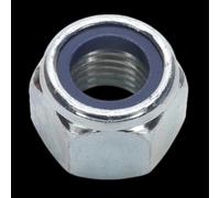 Sealey DIN 982 Zinc Plated Nylon Lock Nuts M16 Thread Pack of 25