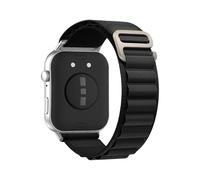 Nylon Loop Sports Strap for Huawei Watch Fit3 Fit4 Fit4Pro Specialized connectors Band Replace Breathable Bracelet Accessories(Black,For fit 4 pro)