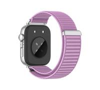 Nylon Loop Strap For Huawei Watch Fit 5 5Pro Sports Comfortable Breathable Wristband For Huawei Watch Fit4 4Pro 3 Accessories(Wind letter purple,For Fit 3)