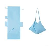 Nylon Lounge Chair Towel with Side Pockets Soft(Green mint)