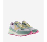 Nylon Luna Trainers Green/Purple