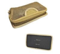 Nylon Mesh EDC Tool Panel, Modular Insert Organizer with Hook & Loop Backing for Tactical Vest, Backpack Internal Expansion (Tan)