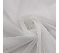 Nylon Mesh Fabric Roll, 1pc Ivory White Nylon Tulle 20D Set Polyamide Mesh Material Filter(10)