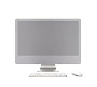 Nylon Monitor Dust Cover for 21 27 Inch Displays, Protects Against Dust and Liquid, Enhances Your Workspace Aesthetics (27 inch silver)