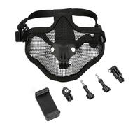 Nylon Mount for Action Cameras Adjustable Fixation Lightweight for Cycling Skiing Outdoor Live Accessories Action Camera Mount