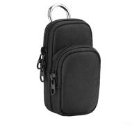 Nylon MP3 Player Case for AiMoonsa - Portable Music Player Pouch with Hook, Small Electronics Travel Bag, Protective Storage Cover for Outdoor and Daily Use