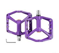 Nylon MTB Pedals 125mm Wide Platform Sealed Bearing | 125mm wide platform, 10 steel grip pins, sealed bearing system, nylon fiber body, mtb for gravel use