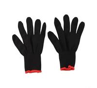 Nylon Musician Gloves Thin Soft Finger Protection(L Size)