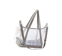 Nylon Net Pet Carriers Bag With Ventilated Design Portable Carrying Bag For Cats Travel Outdoor Mesh Cats Carriers For Travel