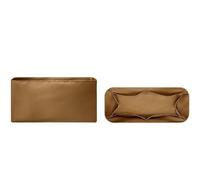 Nylon Organizer for Hermes Handbags, Insert Storage Inner Pocket Compatible with kellyk 2424(for kellyk 2424 MINI Brown)