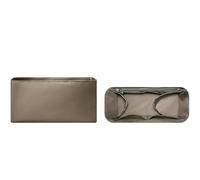 Nylon Organizer for Hermes Handbags, Insert Storage Inner Pocket Compatible with kellyk 2424(for kellyk 2424 M Grey B)