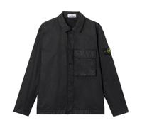 Stone Island Mens Stone Island Nylon Panama-Tc Badge Regular-Fit Woven Overshirt Black M
